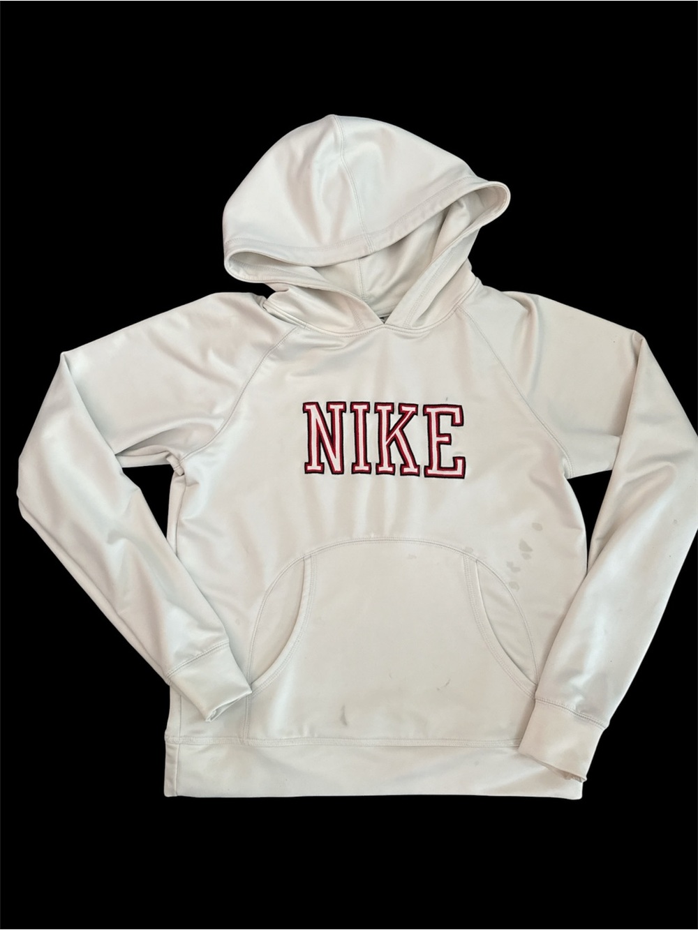 Nike White Hoodie Size S 4-6 adult